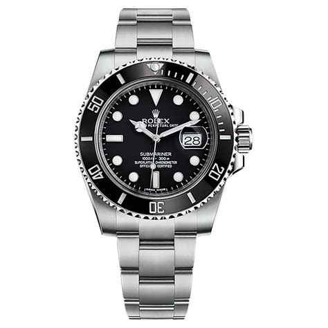 rolex submariner date schwarz mit keramik lünette|Rolex Submariner 116610.